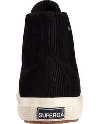 The Row Suede Corduroy High Top Sneakers