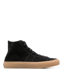 Tom Ford Suede High Top Sneakers