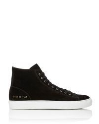 Common Projects Tournat High Top Sneakers Black