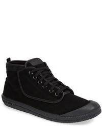 Volley High Leap Perforated Suede Sneaker