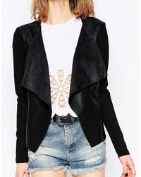 Only Waterfall Faux Suede Jacket