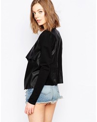 Only Waterfall Faux Suede Jacket