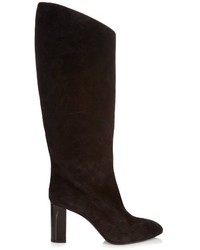 Acne Studios Aly Suede Knee High Boots