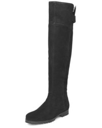 Dorothy Perkins Black Suede Knee High Boots