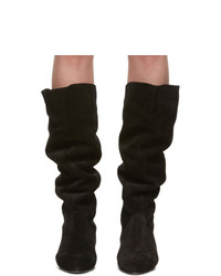 Isabel Marant Black Suede Sibby Boots