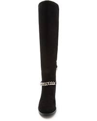 Forever 21 Chained Knee High Boots