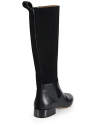 Chloé Chloe Leather Suede Knee High Boots