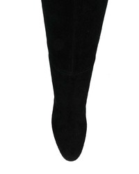 Sergio Rossi Curved Knee High Boots