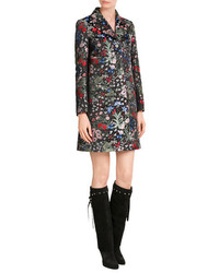 Valentino Embellished Suede Knee Boots