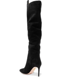 Aquazzura Gainsbourg 85 Suede Knee Boots