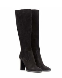 Jimmy Choo Honor 95 Suede Knee High Boots