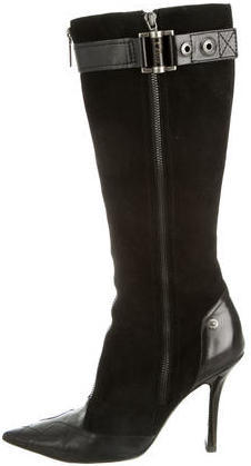 dior knee high boots