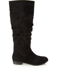 Forever 21 Knee High Faux Suede Boots