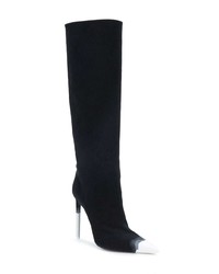 Tom Ford Ombre Toe Cap Knee High Boots