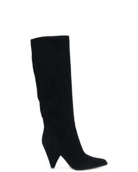Sergio Rossi Pointed Knee Length Boots