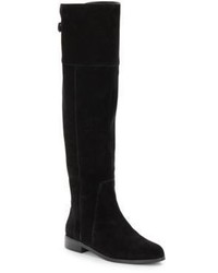 Charles by Charles David Reed Suede Back Zip Knee High Boots