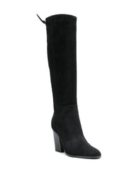 Sergio Rossi Smooth Knee Length Boots