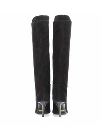 Tom Ford Suede Knee High Boots