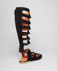 Rebecca Minkoff Flat Gladiator Sandals Summer Tall Fringe