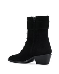 Dorateymur Buckle Detail Lace Up Boots