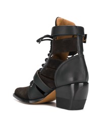 Chloé Buckled Ankle Boots