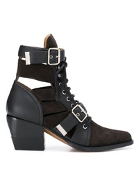 Chloé Buckled Ankle Boots