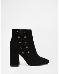 Asos Enigma Lace Up Ankle Boots