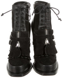 Tabitha Simmons Lace Up Ankle Boots