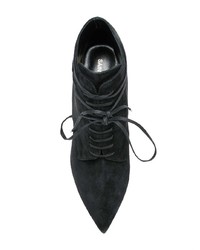 Saint Laurent Lace Up Ankle Boots
