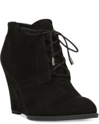 Franco Sarto Lennon Lace Up Wedge Ankle Booties