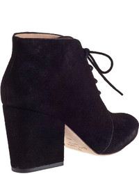 Kate Spade Roger Ankle Boot Black Suede
