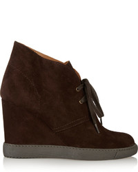 See by Chloe See By Chlo Suede Lace Up Ankle Boots