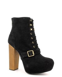 Steve Madden Carnaby Black Suede Fashion Ankle Boots Newdisplay
