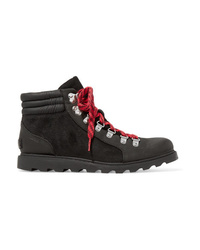 Sorel Ainsley Conquest Waterproof Leather And Suede Ankle Boots
