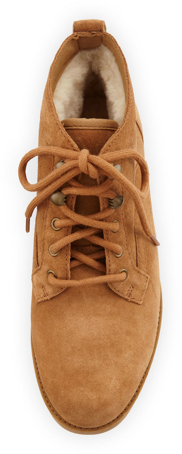 UGG Bethany Slim Shearling Hiker Boot, $160 Neiman Marcus