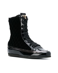 Högl Hogl Quilted Lace Up Boots