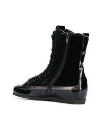 Högl Hogl Quilted Lace Up Boots