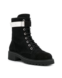 Giuseppe Zanotti Suede Lace Up Boots