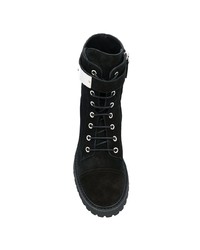 Giuseppe Zanotti Suede Lace Up Boots