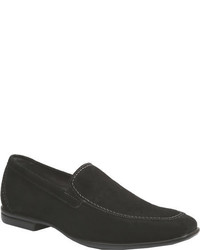 Giorgio Brutini 17616 Navy Calf Suede Moc Toe Shoes