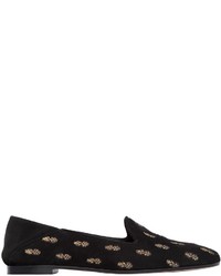 Aquazzura 10mm Pineapple Summer Suede Loafers