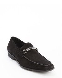 Prada Black Suede Classic Driving Loafers