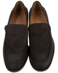 John Varvatos Brushed Suede Loafers W Tags