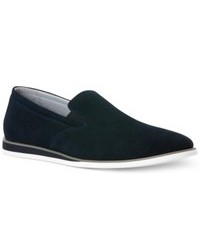 Calvin Klein Kroy Suede Slip On Loafers Shoes