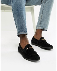 black aldo loafers