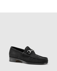 Gucci Horsebit Loafer In Suede