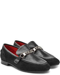 Rag & Bone Suede And Leather Loafers