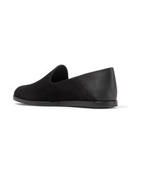 Pedro Garcia Yeira Suede And Leather Collapsible Heel Loafers