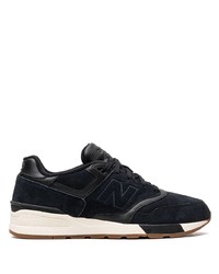 New Balance 597 Suede Blackwhite Sneakers