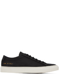 Common Projects Black Achilles Sneakers